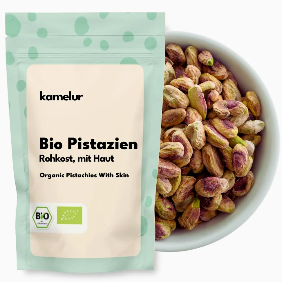 500g di pistacchi BIO senza guscio e non spellati, pistacchi sgusciati e non salati - per fare da te la crema al pistacchio BIO