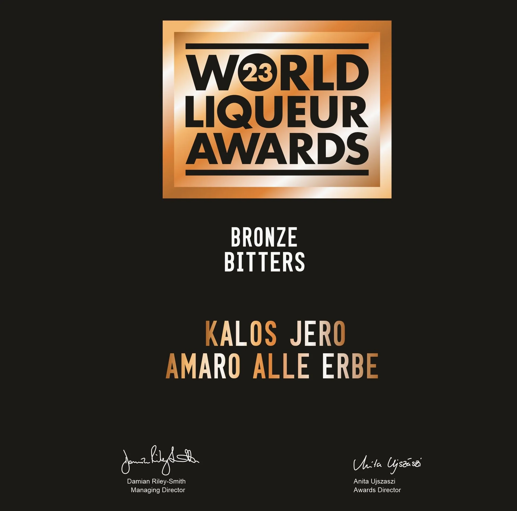 Amaro Kalos Jero - Digestivo, Infusione di Erbe e Radici Aromatiche, Liquore Grecanico Calabrese Speziato e Rinfrescante, Idea Regalo - Vol. 28% (70 cl)