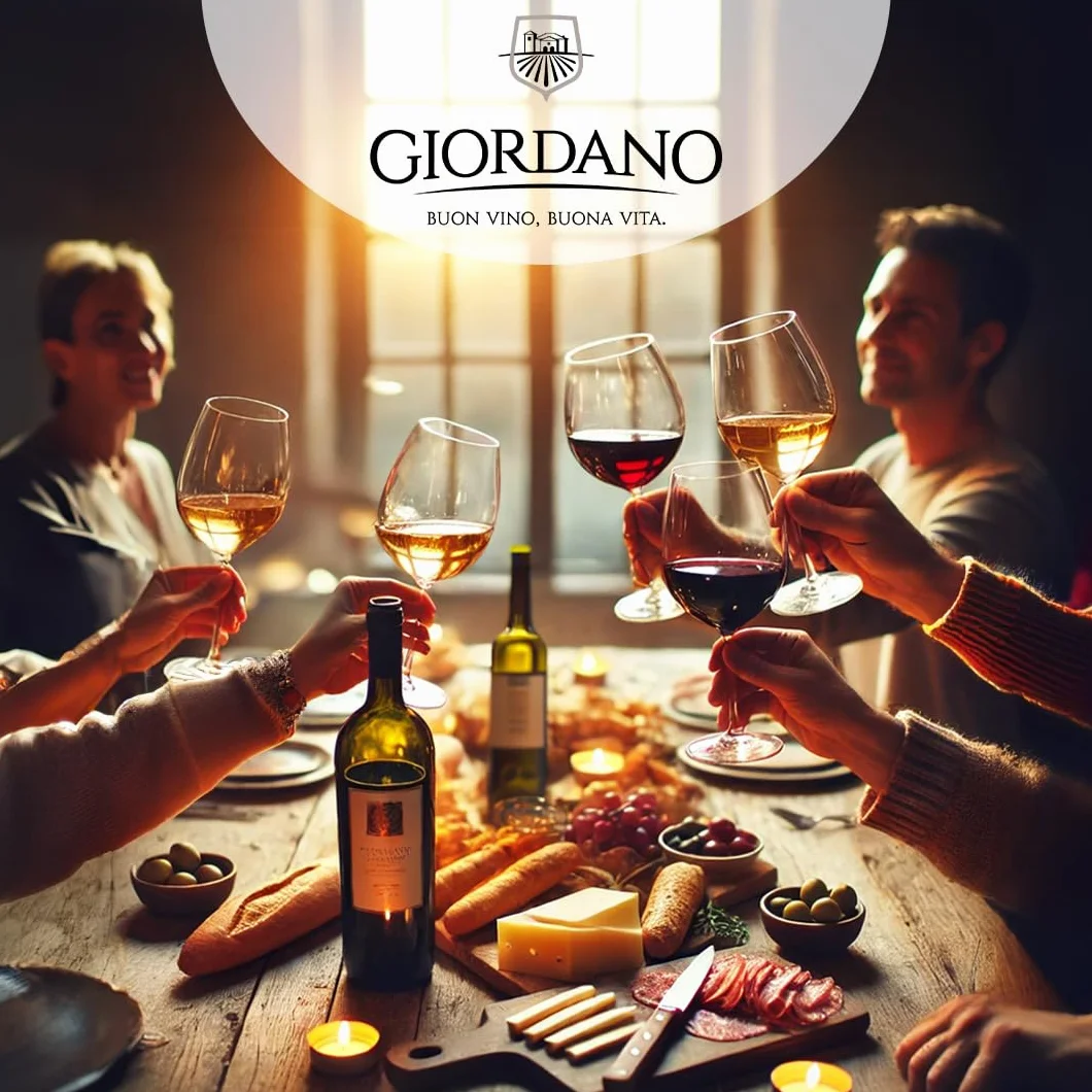 Giordano – BOX 7PM “FLAMMABLE” – 6 Bottiglie di Spumante Bianco Extra Dry Edizione Speciale, Etichetta Luminescente per Brindisi Spettacolari – Formato 75 cl