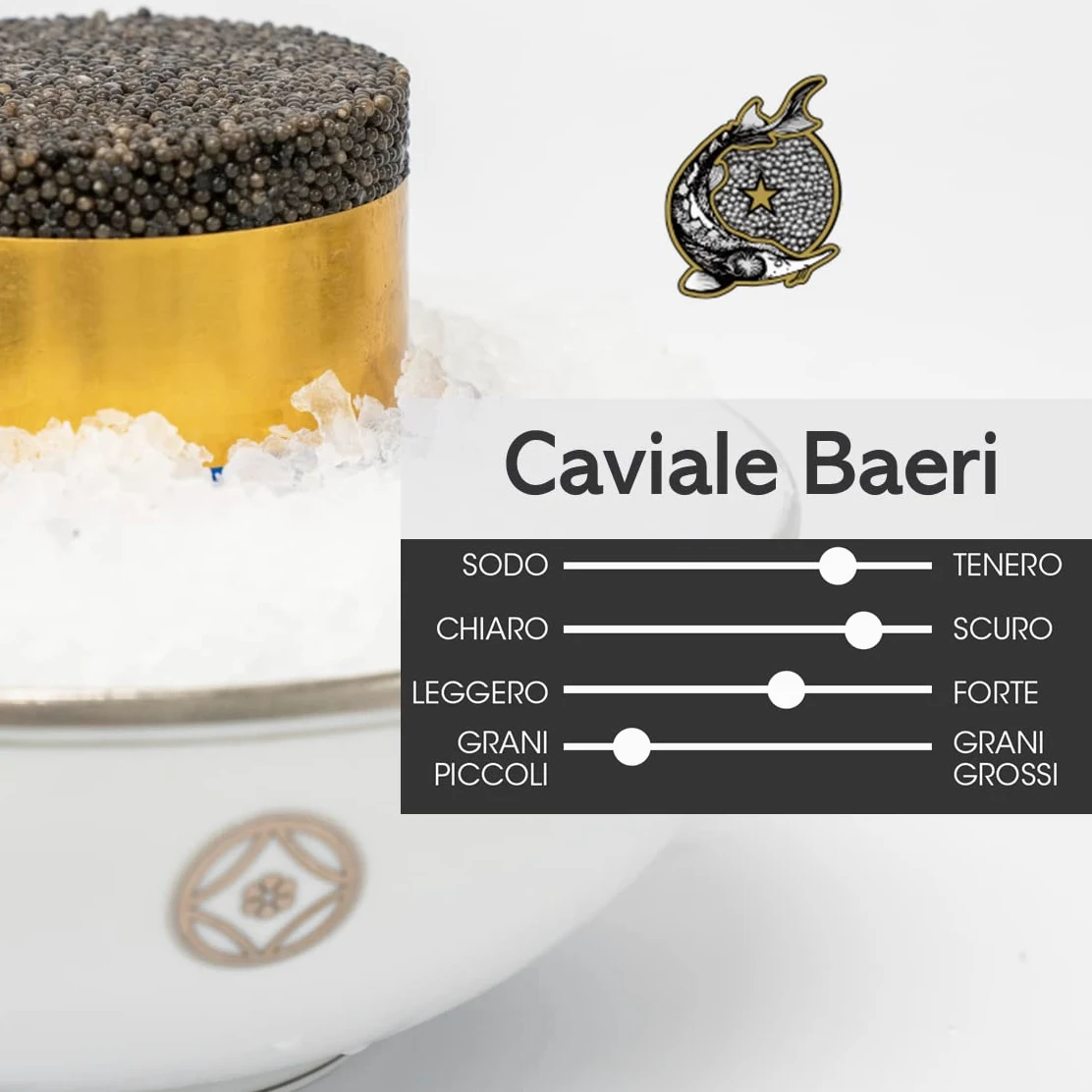 CAVIAR AMBASSADE – Caviale Baeri Francese – 250g