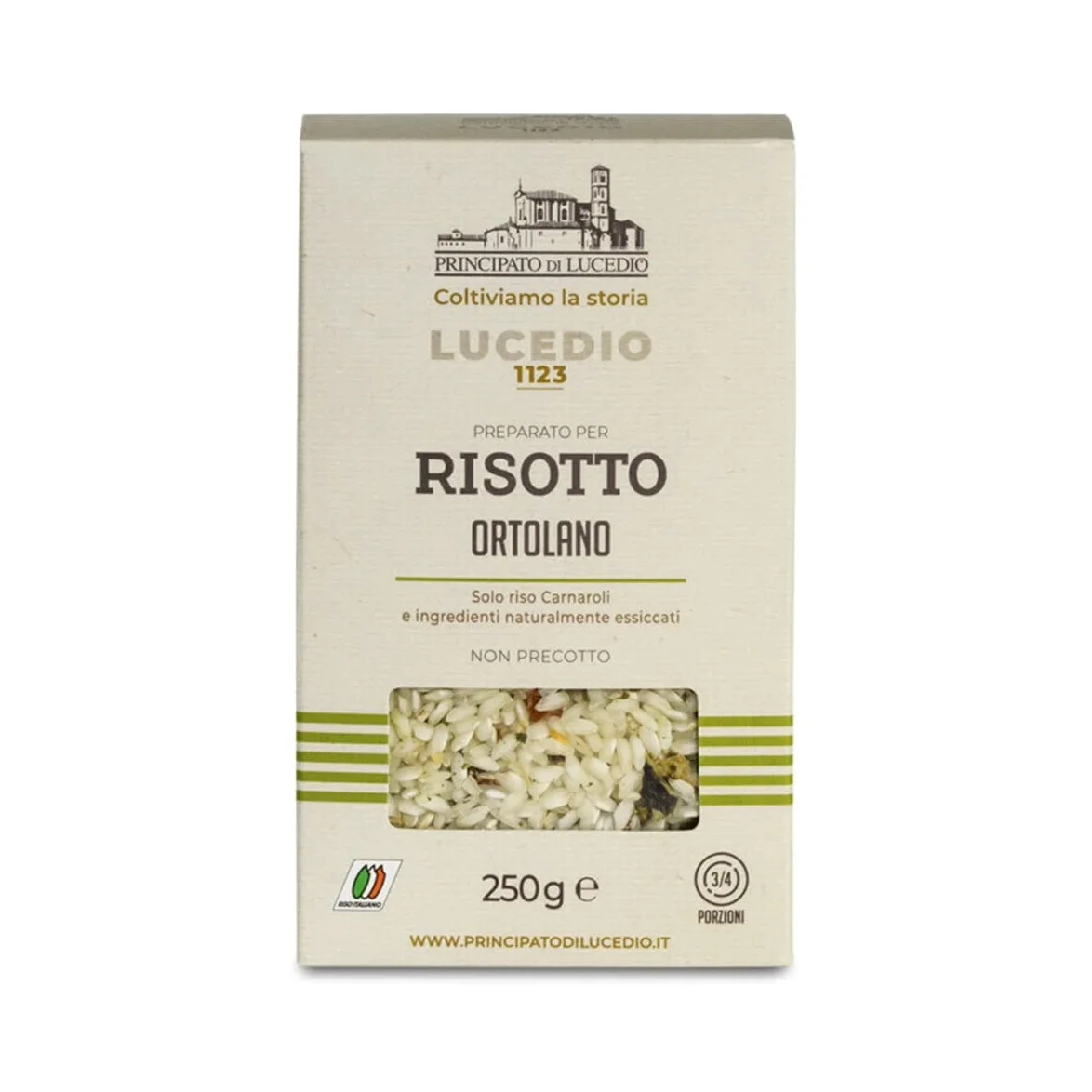 Principato di Lucedio - I Risotti - 8 Preparati per Risotto da 250 g - Riso Carnaroli