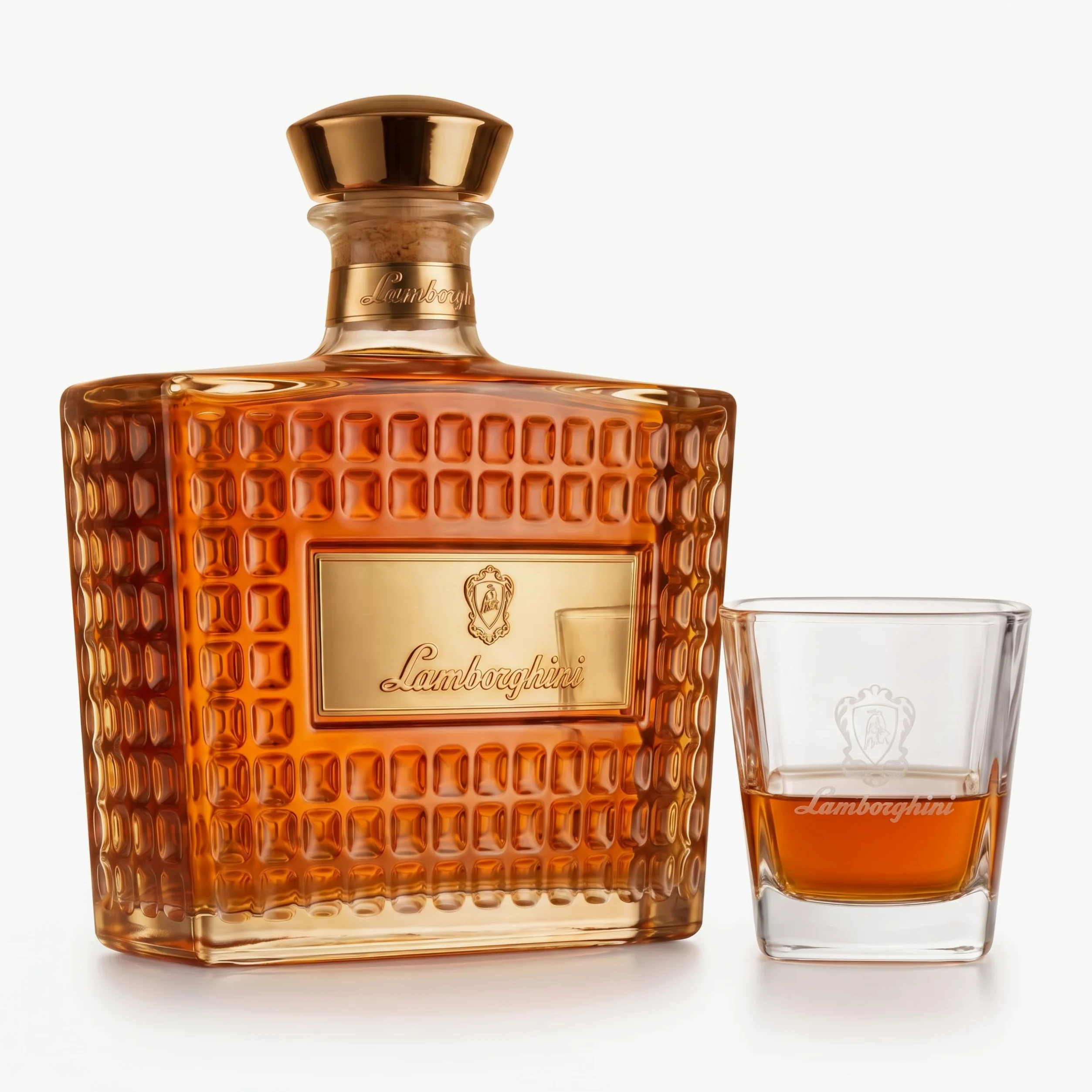 Lamborghini Brandy VSOP 5 Anni 0,70L – Distillato Italiano Premium – Luxury Gift Box & Signature Experience – MADE IN ITALY (Signature Experience)