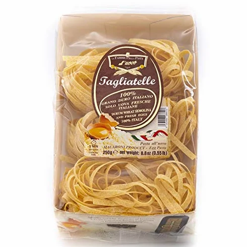 Tagliatelle all'uovo 250g - Cartone 12 Pezzi