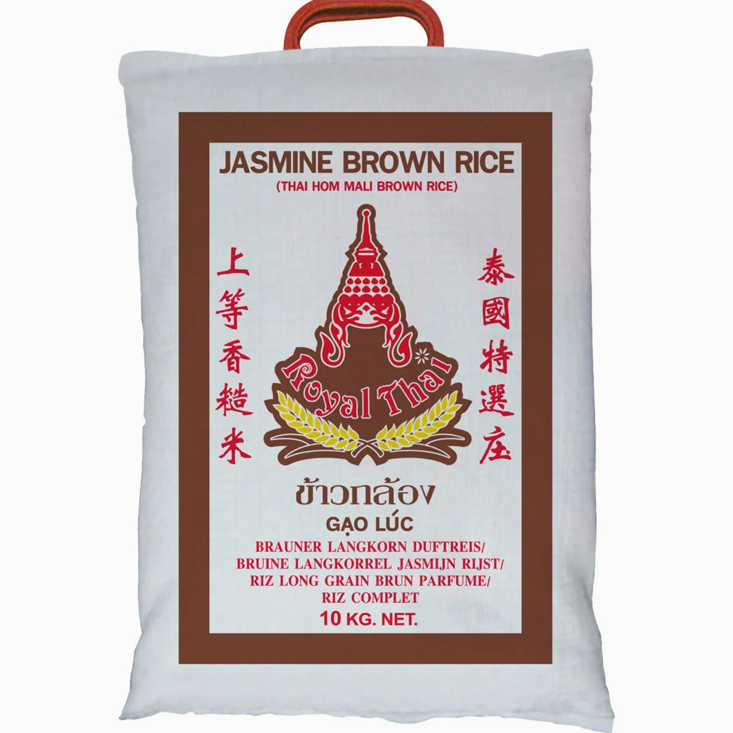 Royal Thai Rice RISO - Brauner Reis, 1 x 10 kg