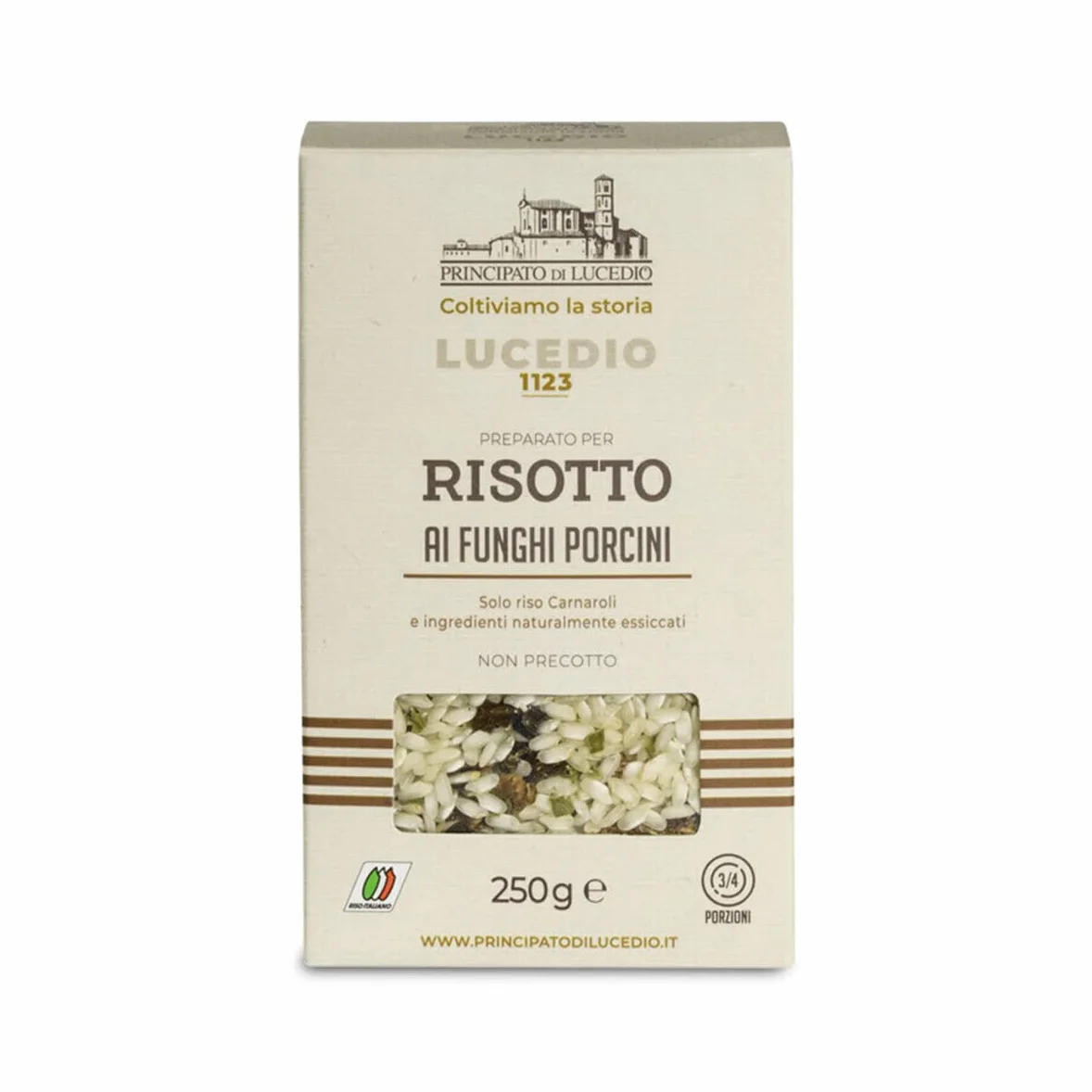 Principato di Lucedio - I Risotti - 8 Preparati per Risotto da 250 g - Riso Carnaroli