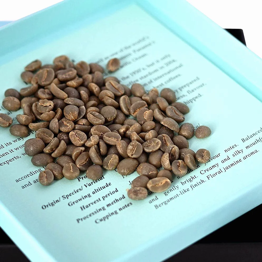 100% Caffè Decaffeinato dal Messico - Chicchi di caffè non tostati | Livello di tostatura del caffè: non tostati, Peso dell’unità di vendita: 1 x 680g/24oz