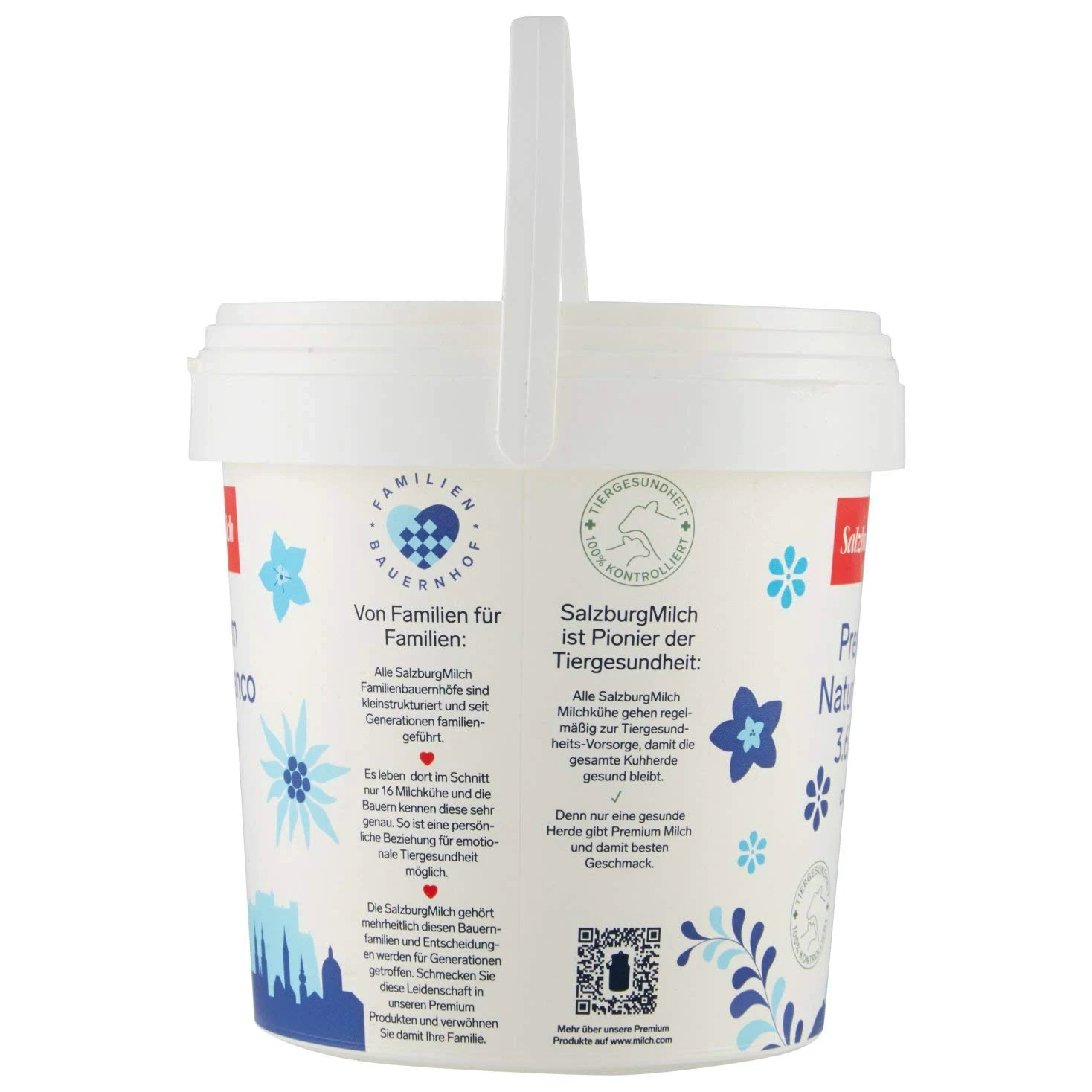 Salzburgmilch Yogurt Naturale 3.6% Salzburgmilch - Grande Formato, 1000g