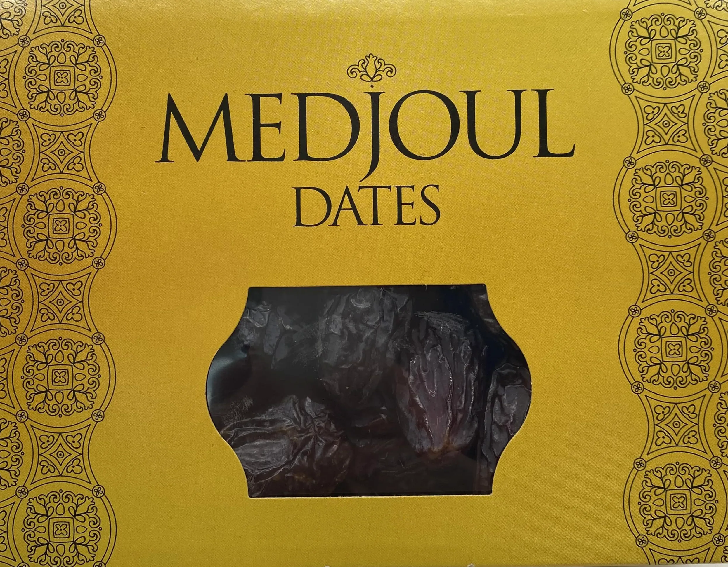 NATURAL MONDO Jumbo Medjool Datteri da 1 kg – Medjoul Premium | Dolce al miele da raccolto fresco | Ricco di fibre – ricco di potassio - succoso | 100% naturale | senza additivi | Vegano