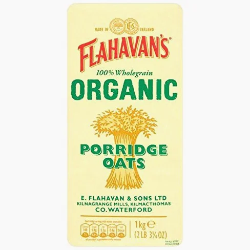 Organico Porridge Di Avena 1Kg Di Flahavan