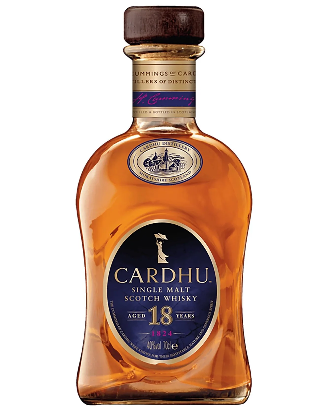 Cardhu 18 Yo Single Malt Scotch Whisky - 700 ml