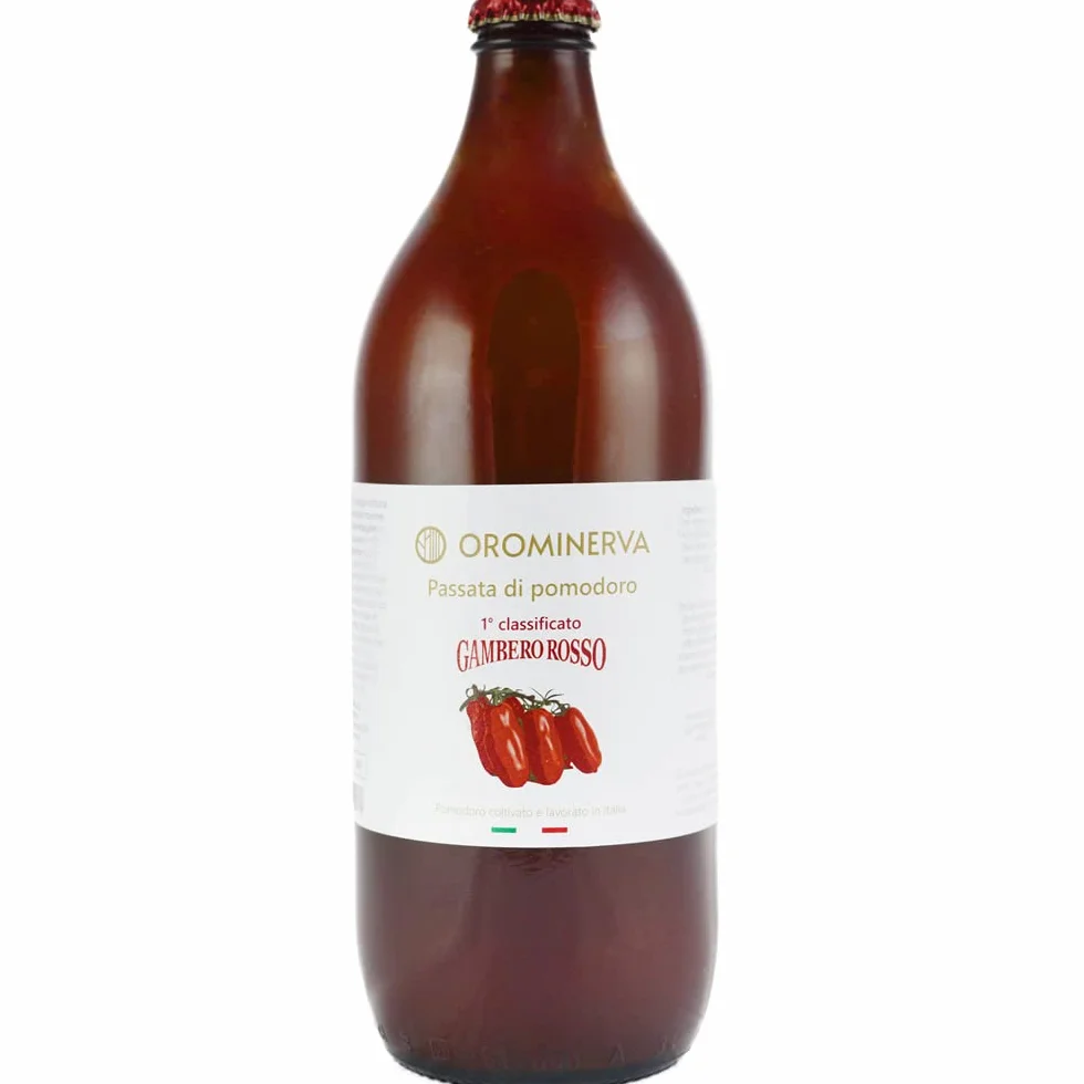 OROMINERVA - Passata di pomodoro artigianale 660 g - Confezione 12 pz