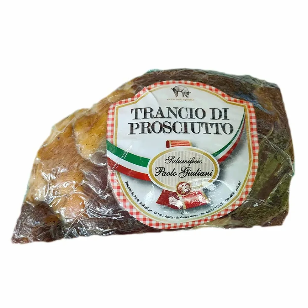 prosciutto crudo Trancio Naz. Salumificio Paolo Giuliani Aquila 1Kg circa