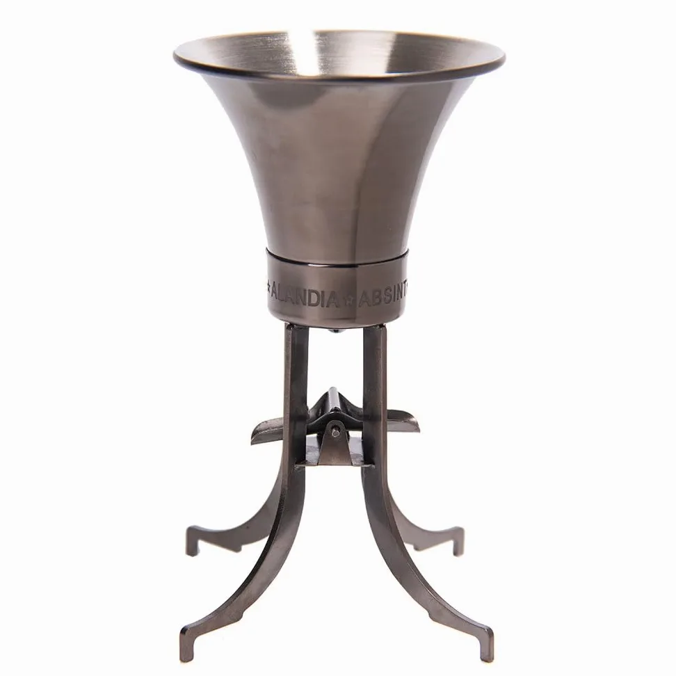 Accessori Assenzio Dripper Balancier di ALANDIA | Per Bicchieri Assenzio piuttosto che Cucchiaio o Fontana | Acciaio Inossidabile | Replica 19 Secolo