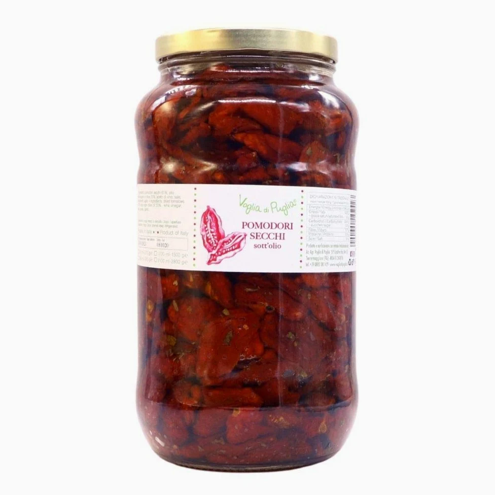 Voglia Di Puglia Pomodori Secchi Sottolio In Olio Extravergine D'oliva 1,5 kg