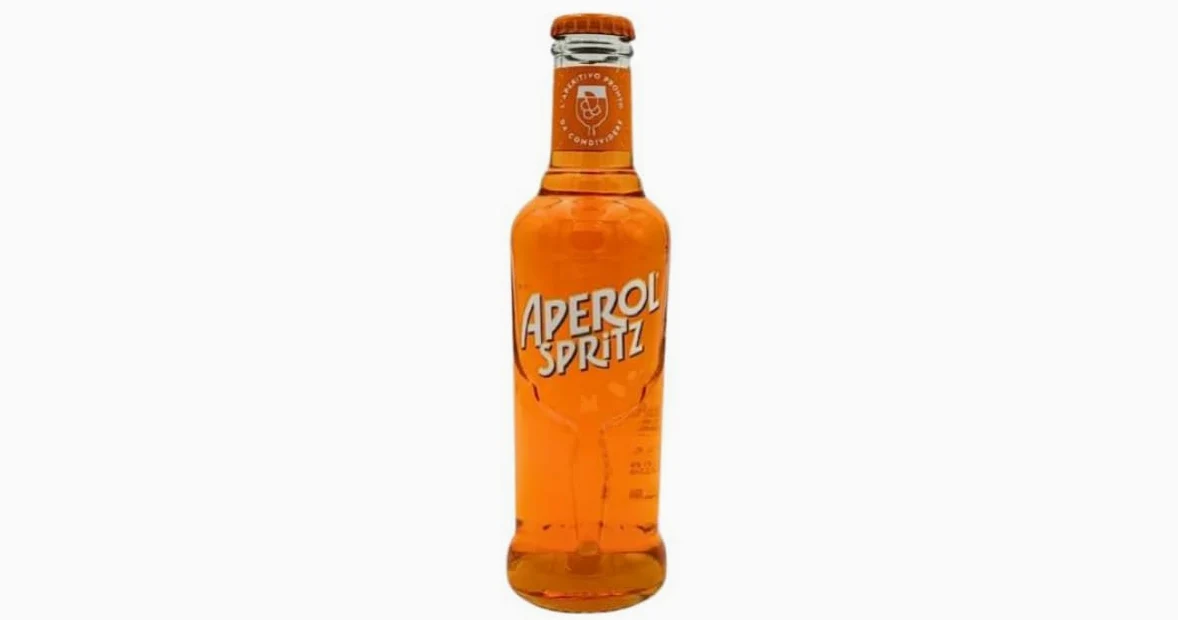Aperol Spritz Cocktail Pronto da Bere, 9% Vol., 20cl, Confezione da 24 Bottiglie