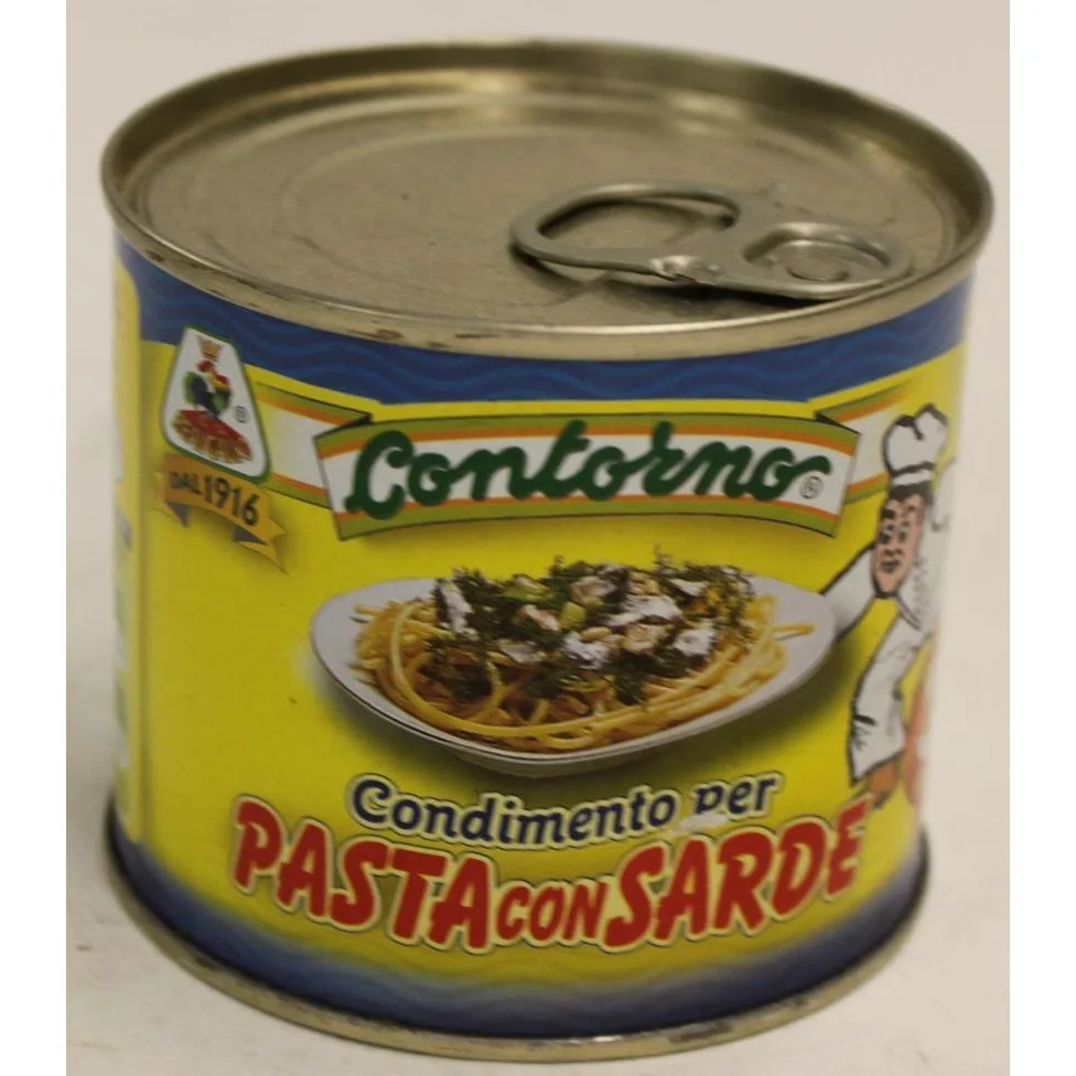 Condimento pasta con sarde Contorno gr. 240 x 12 latte