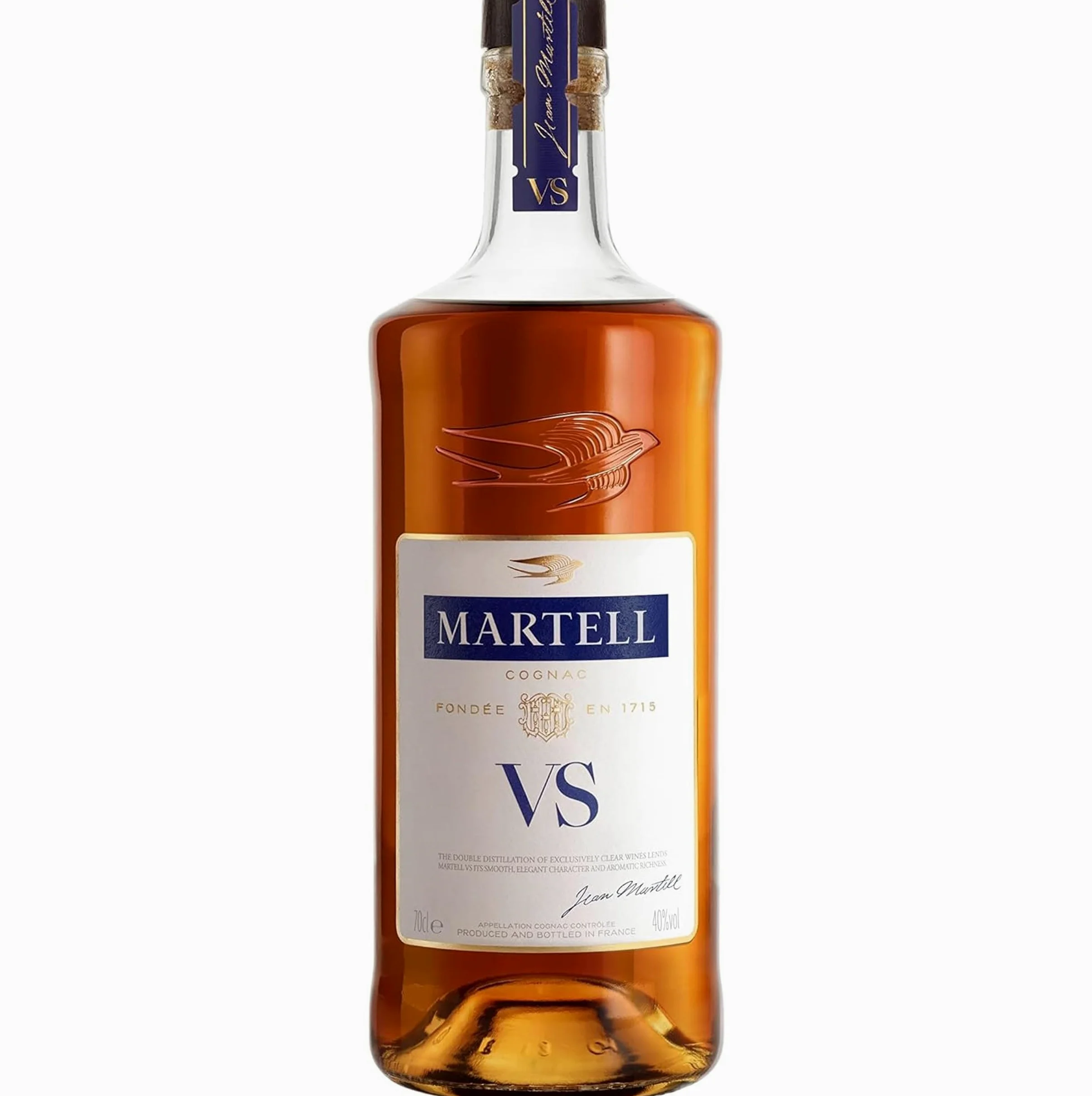 Martell VS Cognac, La Maison dal 1715, Invecchiato in Botti di Rovere, vol 40%, 70 CL