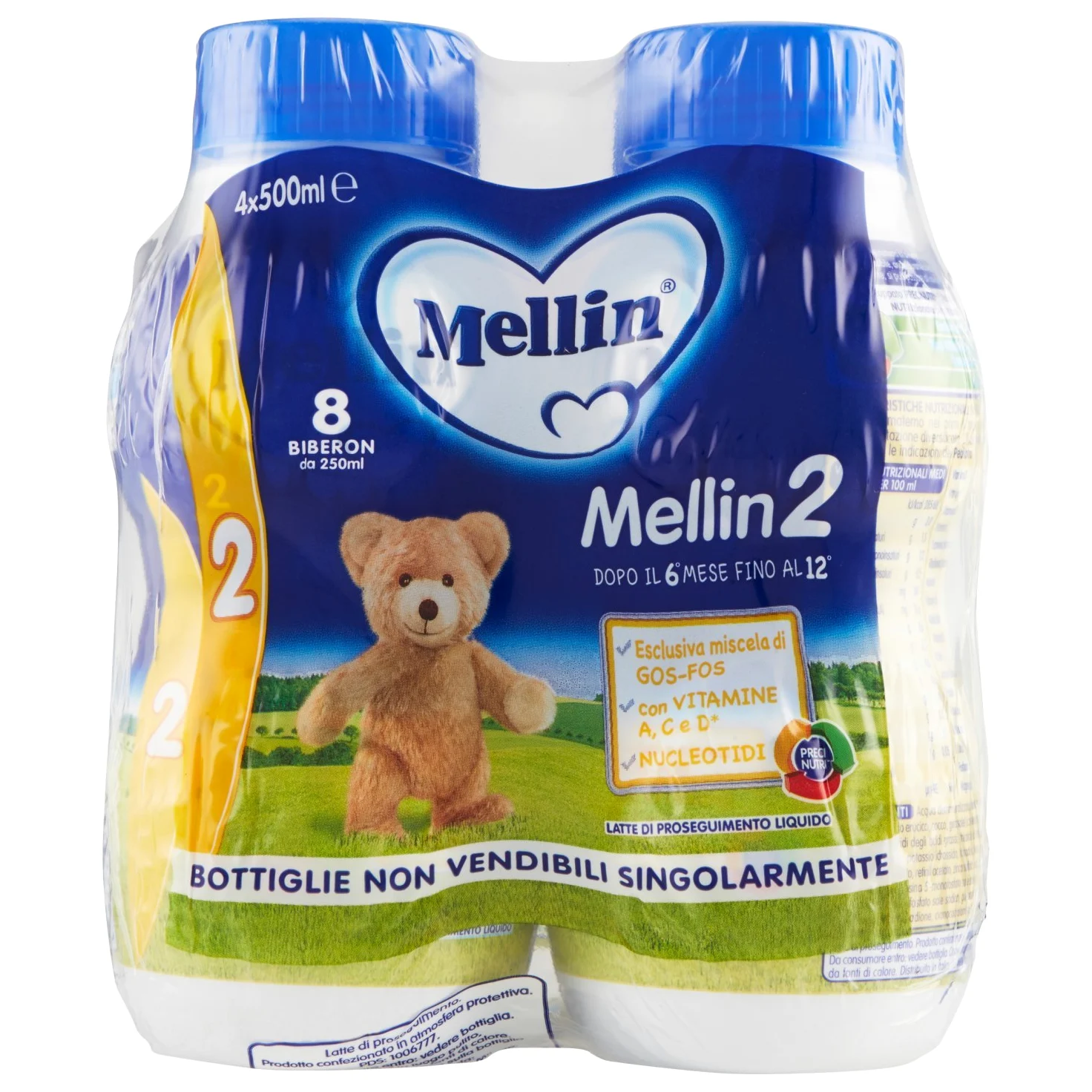 Mellin Latte Liquido di Proseguimento - 2000 ml