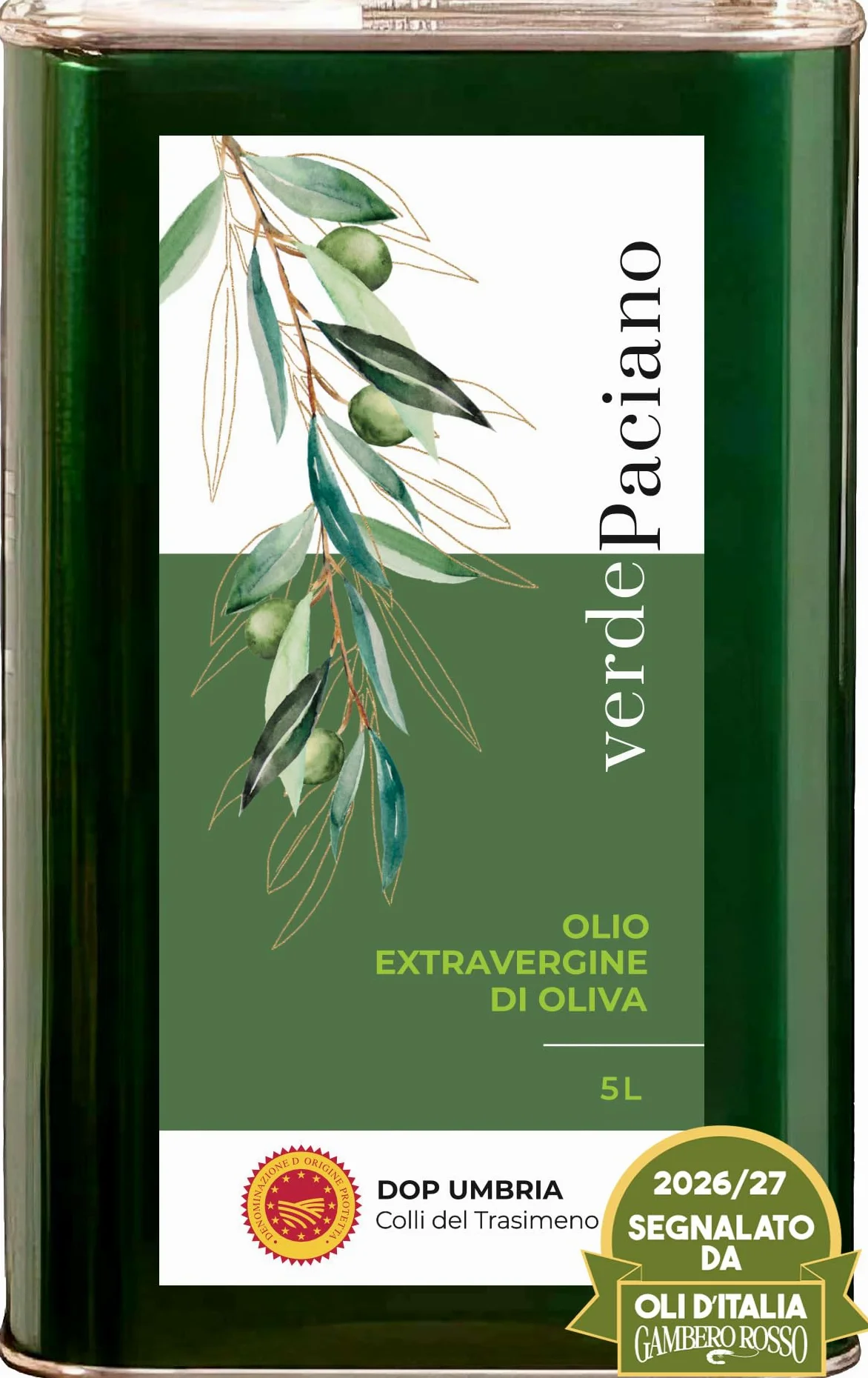 Olio Nuovo 2025/26: EVO DOP Umbria Colli del Trasimeno