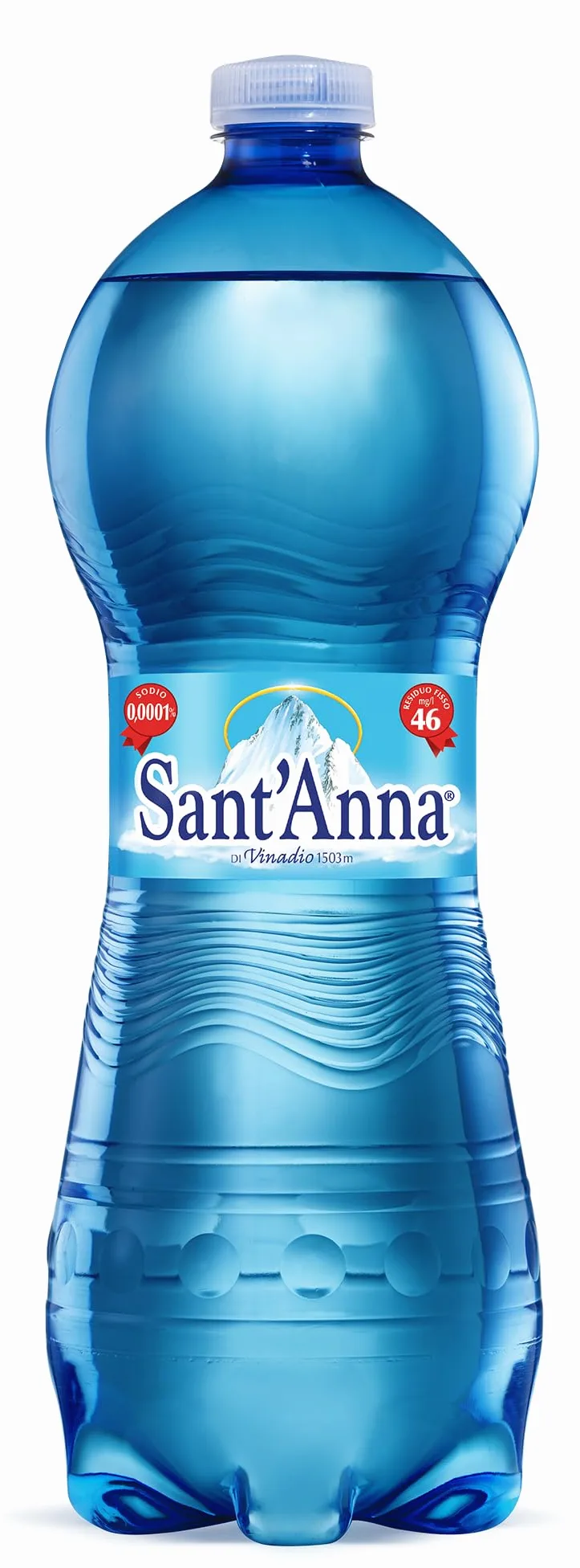 Acqua Sant'Anna Pack 1,0L Frizzante | 9 confezioni da 6 bottiglie | Acqua Minerale Naturale Oligominerale Minimamente mineralizzata | Bottiglie di Plastica 100% Riciclabile