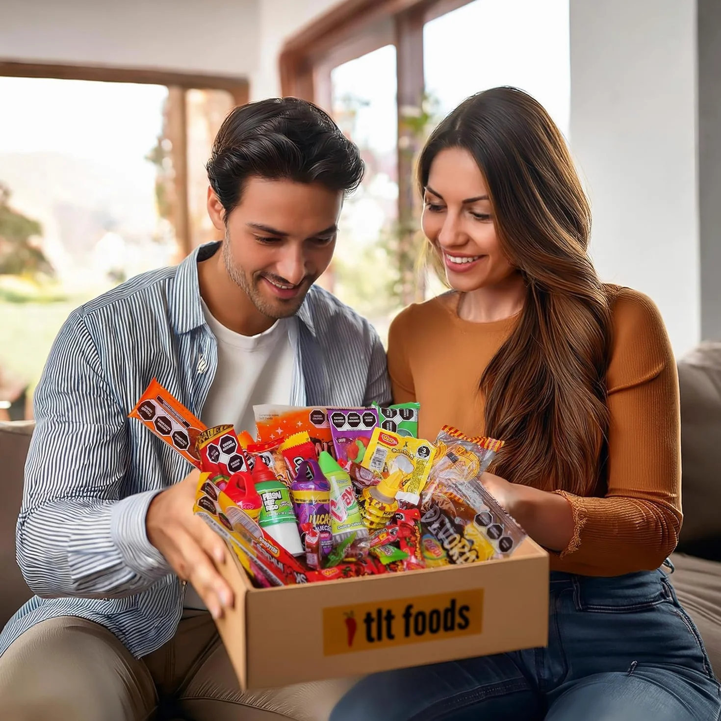 TLT FOODS Lotto Dolci Messicani – Confezione Varietà di Dolci Messicani Piccanti da Regalare, Mix Assortito di Caramelle, Candy Box Snack Messico, Chamoy, Pelon Pelo Rico, Pulparindo