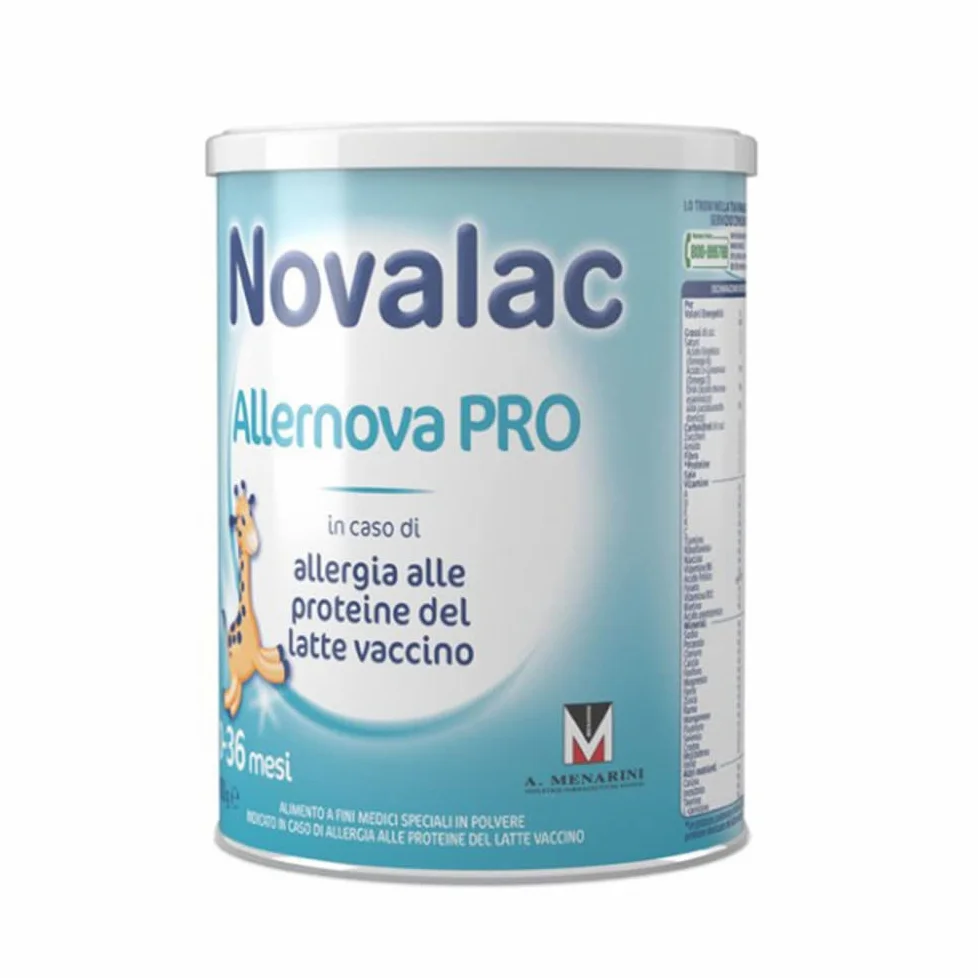 Novalac Allernova Pro Latte 0-36Mesi Alimento ai fini medici speciali, 400g